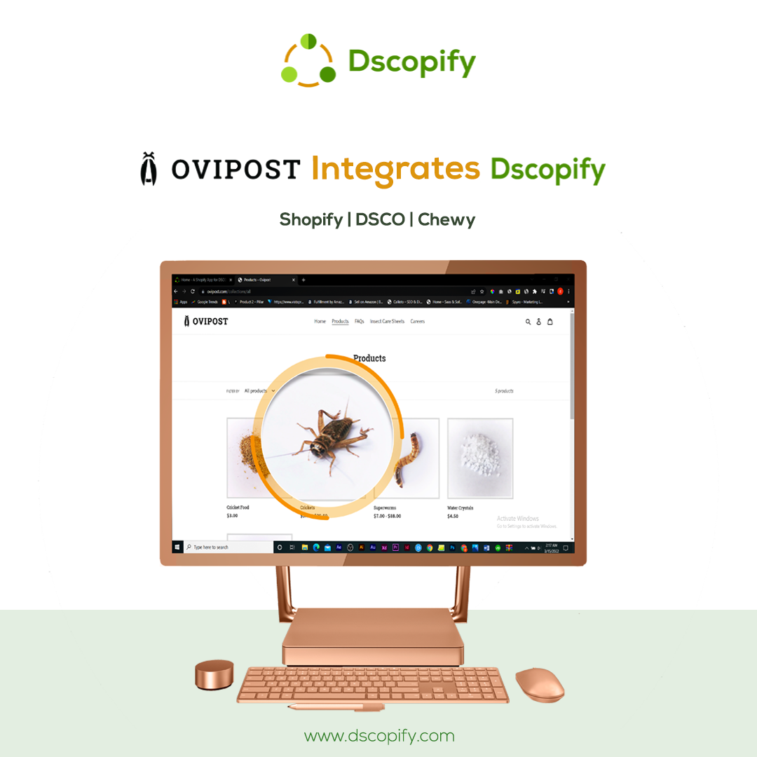 Ovipost Integration with Chewy