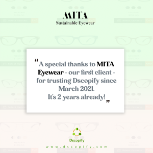 MITA Eyewear / Shopify / DSCO / Nordstrom - two years