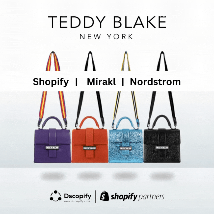 Teddy Blake Shopify Integration with Mirakl for Nordstrom Marketplace